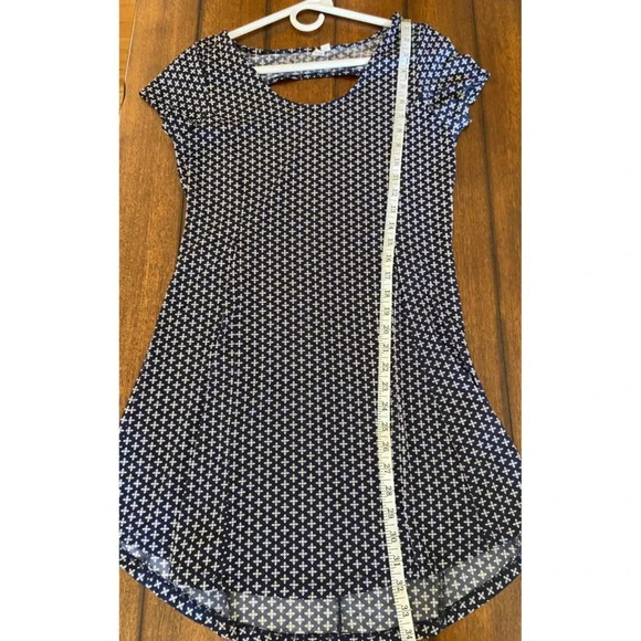 Rip Curl Navy and White Short Sleeve Surf Mini Dress Size Small - Picture 11 of 11